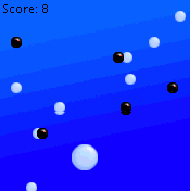 Q-Bubbles mobile game Screenshot